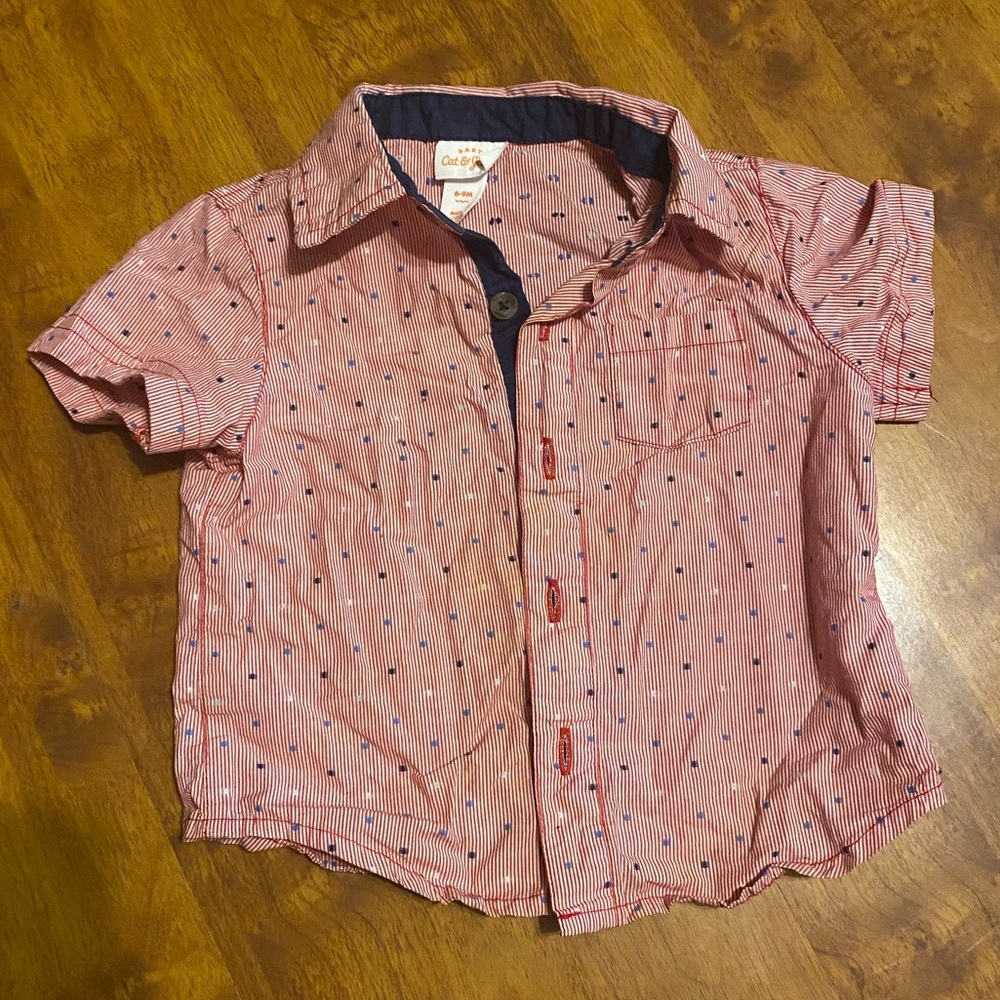 Short sleeve button down